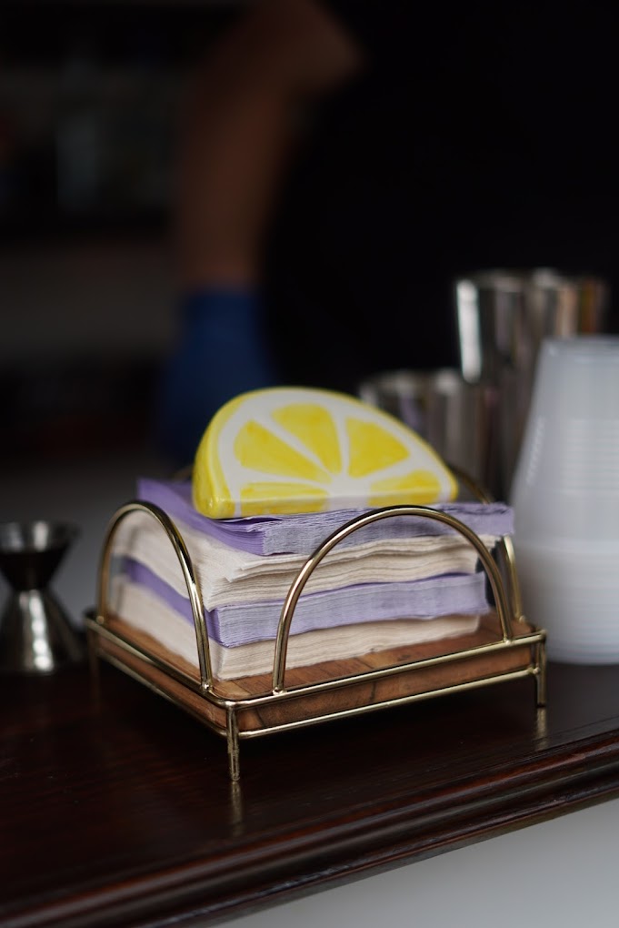 Lemon Wedge Garnish